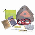 Emergency Tool Set, Includes Toolkits, Caution Marks, Towing Rope, Car Cable and Emergency Torch